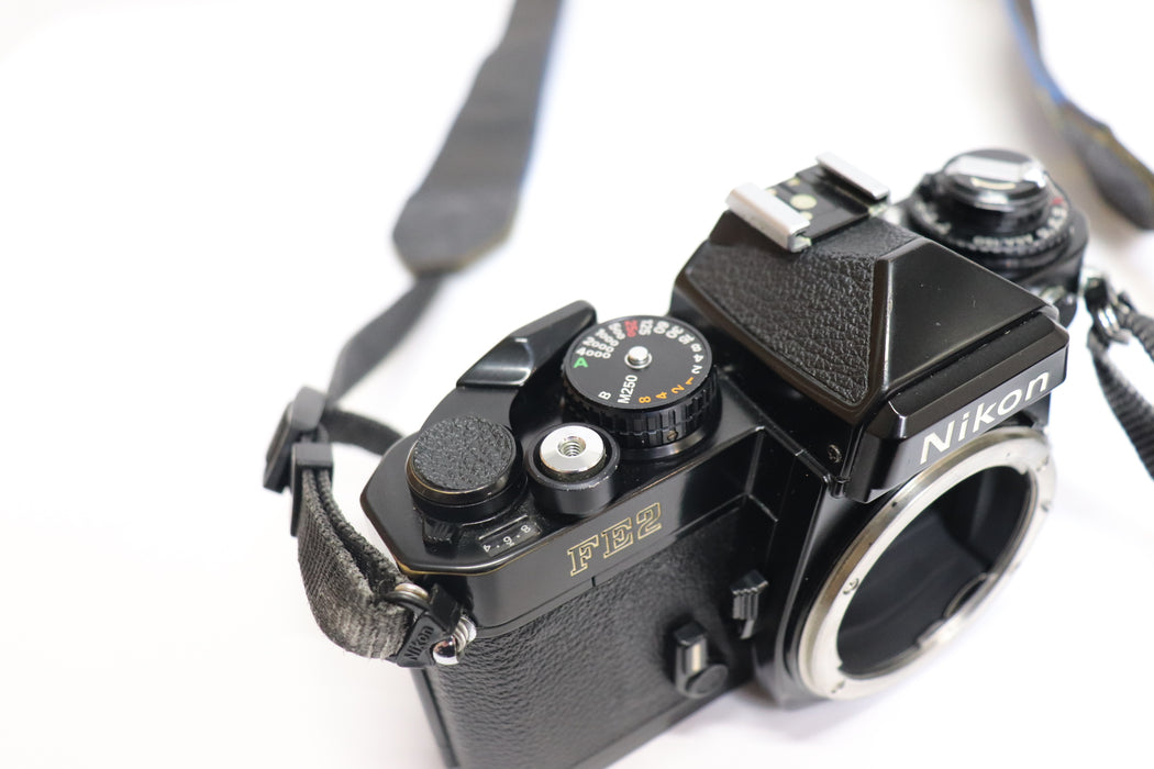[Good] Nikon FE2 SLR Camera 36-72mm f/3.5 From Japan 078 6414039 - World Quickdo