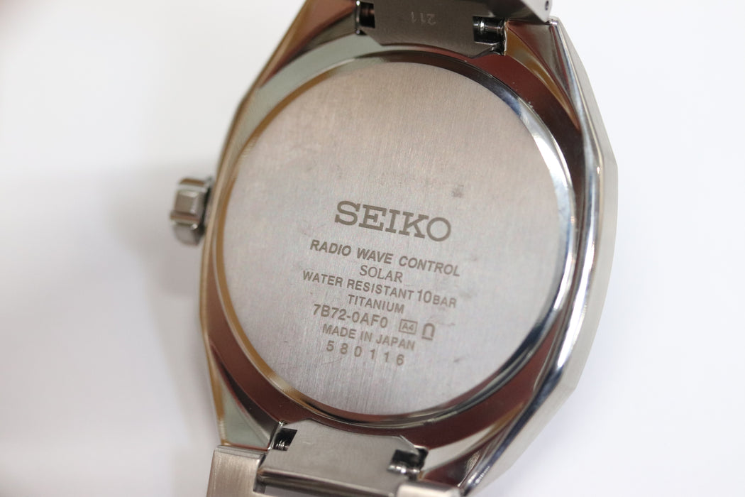 Seiko Astron Nexter DYNA SBXY061 Solar Radio Analog Watch 39mm 087 6415127 - World Quickdo