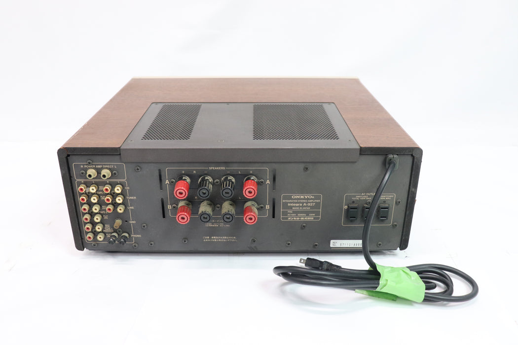 [For parts] Onkyo A-927 Integrated Stereo Amplifier From Japan 080 6246108 - World Quickdo