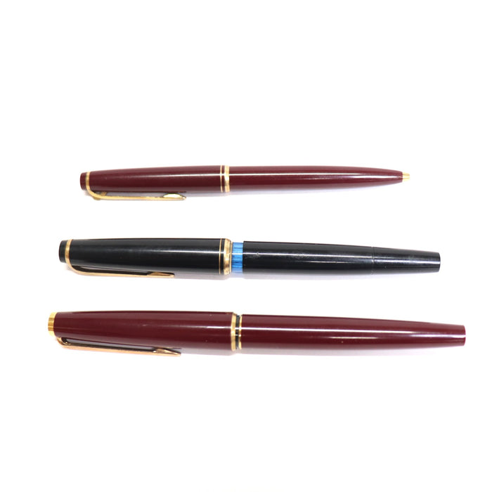 Montblan Fountain Pen x 2 Ballpoint Pen Set 218 6414275 - World Quickdo