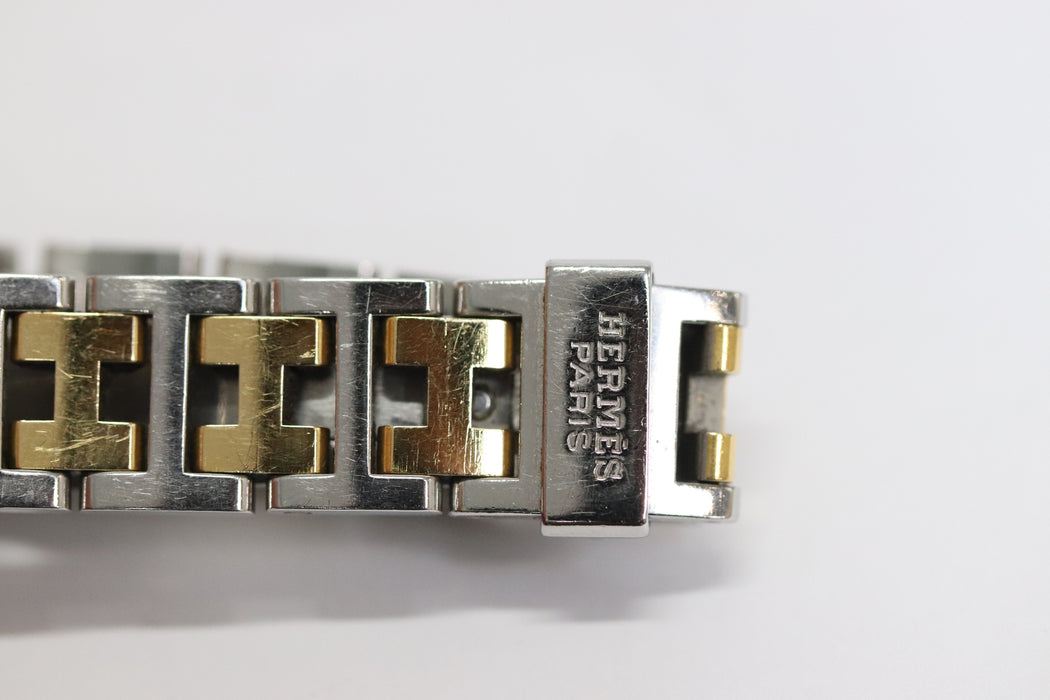 Hermes Rallye Quartz Watch RA1.220 Gold Tone Dial 20mm From Japan 231 6415819 - World Quickdo