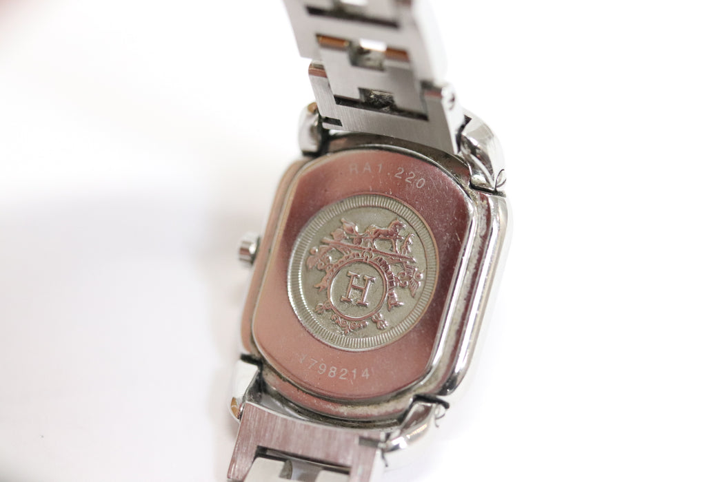 Hermes Rallye Quartz Watch RA1.220 Gold Tone Dial 20mm From Japan 231 6415819 - World Quickdo