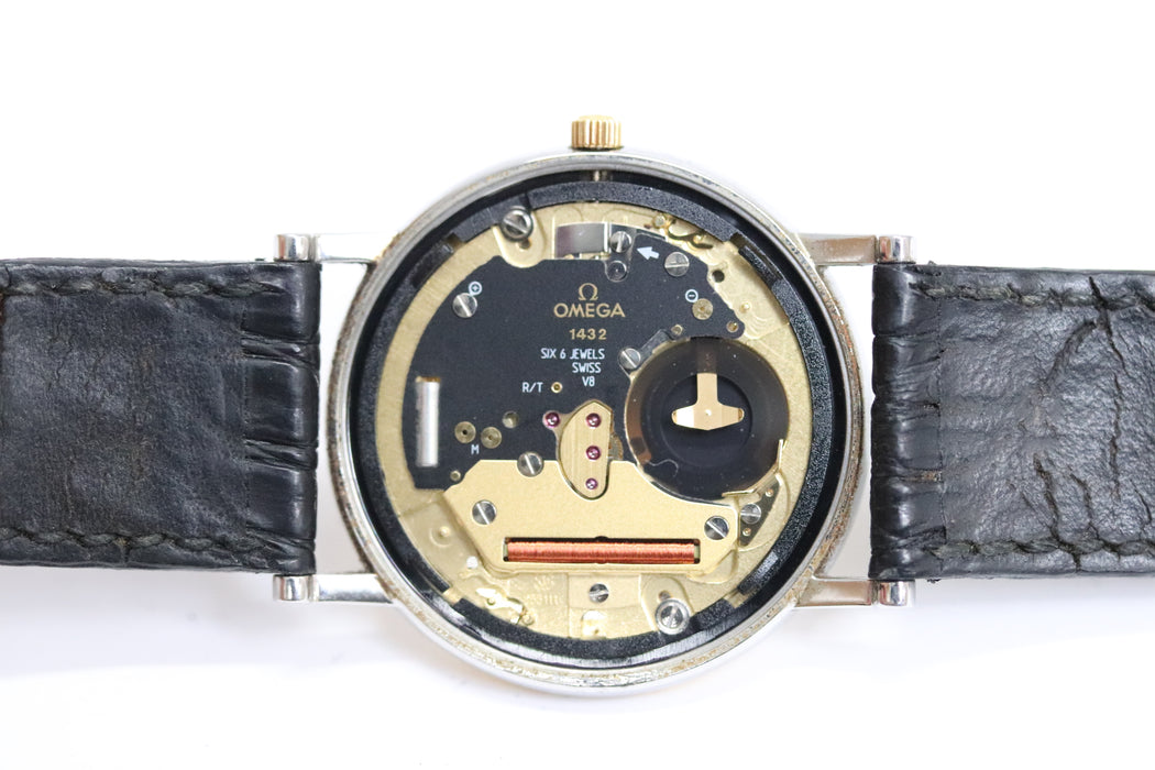 Omega De Ville Quartz Watch 196.2432 Cal.1432 32mm From Japan 231 6415806 - World Quickdo