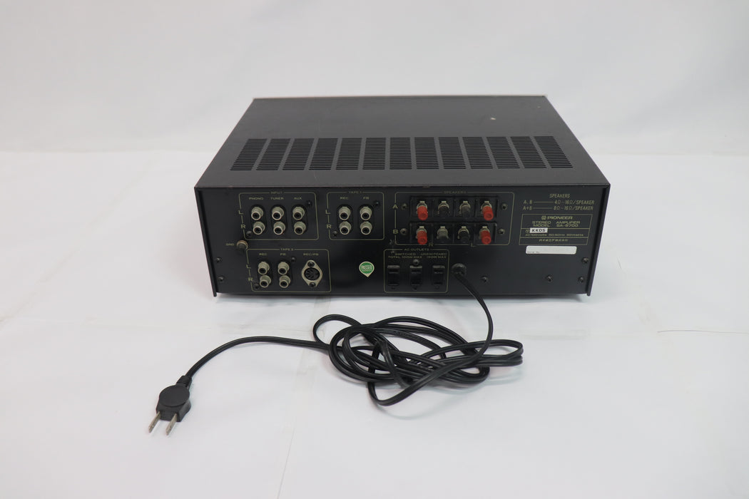 [Good] Pioneer SA-6700 Stereo Amplifier From Japan 080 6241714 - World Quickdo