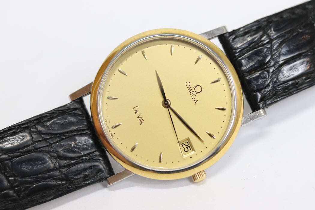 Omega De Ville Quartz Watch 196.2432 Cal.1432 32mm From Japan 231 6415806 - World Quickdo