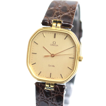 Omega De Ville Quartz Watch Cal.1417 28mm From Japan 007 6391225 - World Quickdo