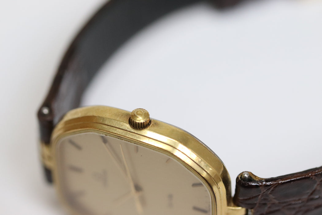 Omega De Ville Quartz Watch Cal.1417 28mm From Japan 007 6391225 - World Quickdo