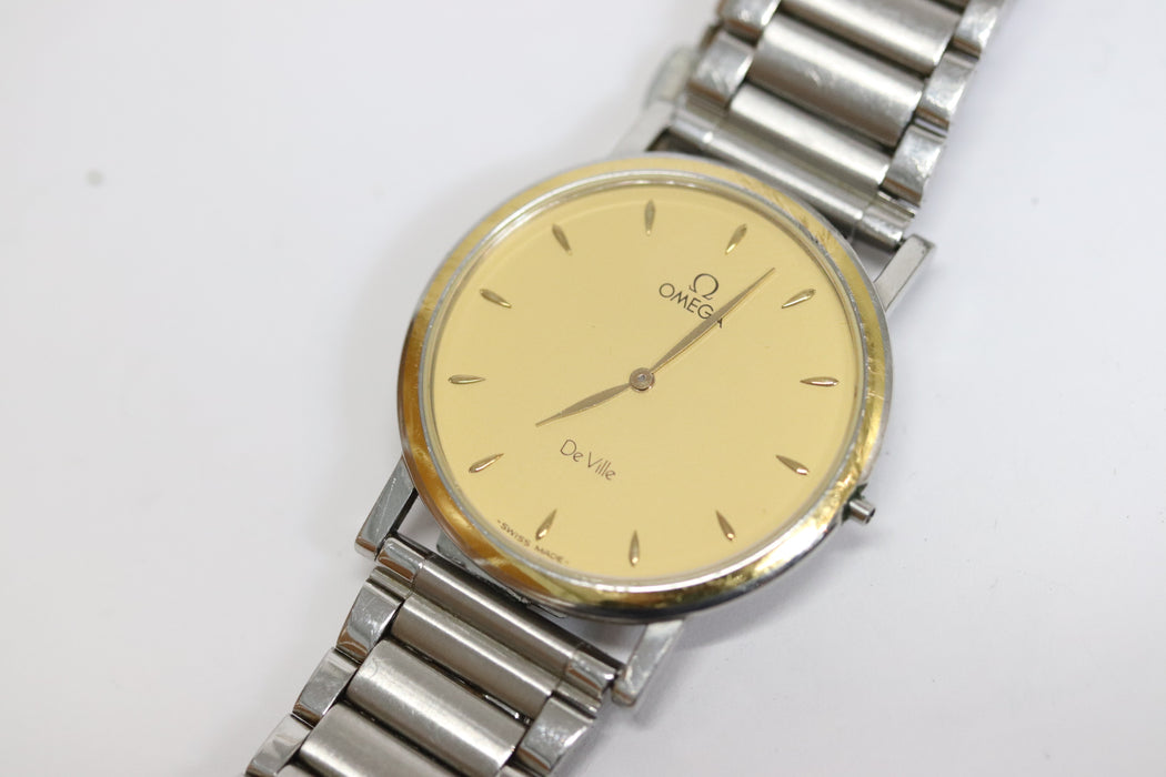 Omega DeVille Quartz Watch 195.2378 Cal.1378 32mm From Japan 231 6415803 - World Quickdo