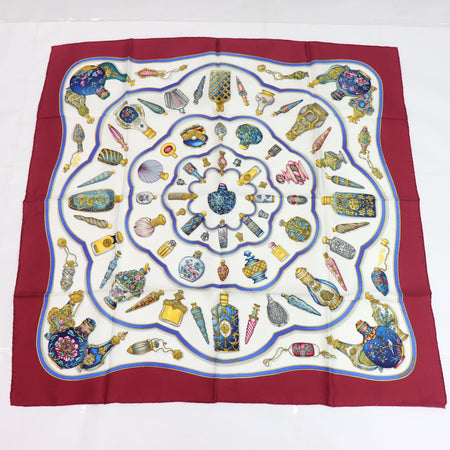 HERMES Silk Scarf Carre 90 "Qu importe le flacon" From Japan 011 6369699 - World Quickdo