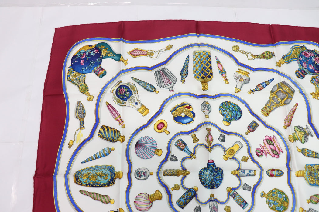 HERMES Silk Scarf Carre 90 "Qu importe le flacon" From Japan 011 6369699 - World Quickdo