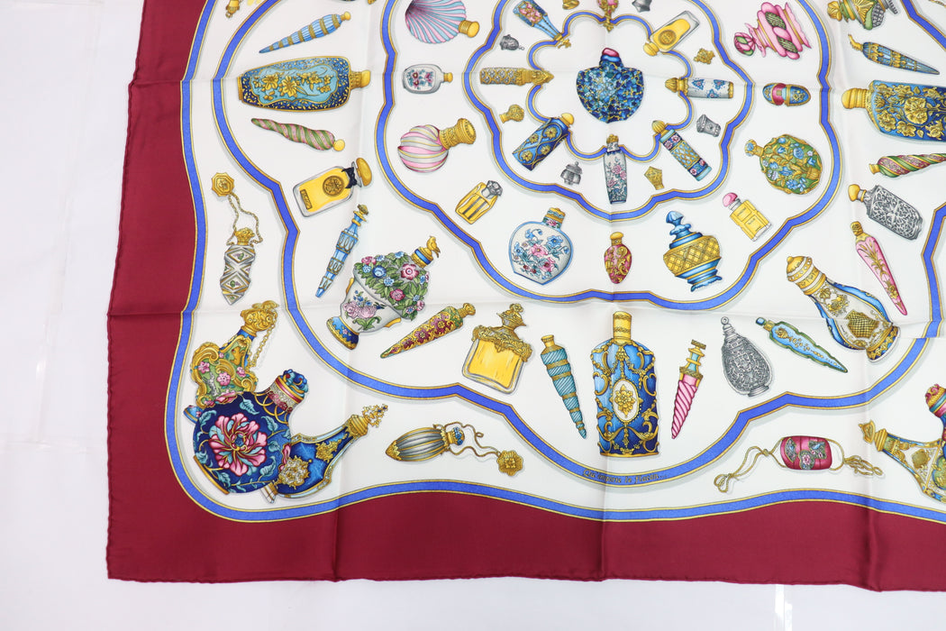 HERMES Silk Scarf Carre 90 "Qu importe le flacon" From Japan 011 6369699 - World Quickdo
