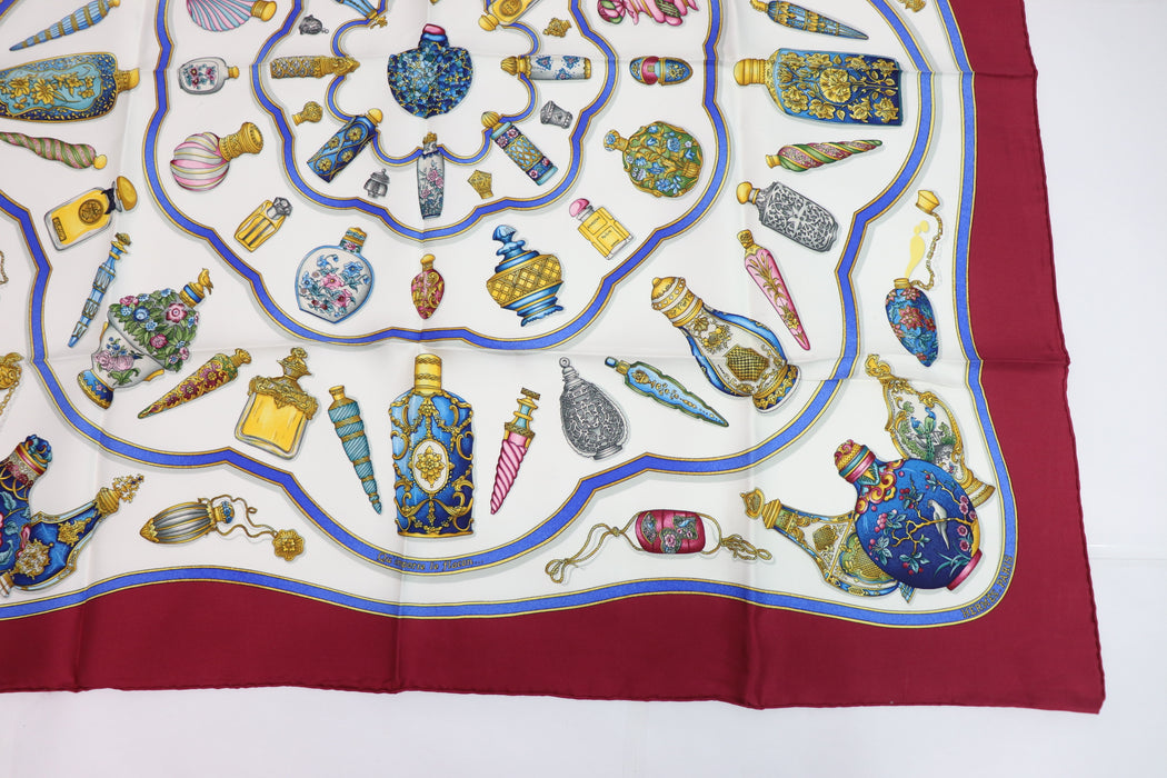 HERMES Silk Scarf Carre 90 "Qu importe le flacon" From Japan 011 6369699 - World Quickdo