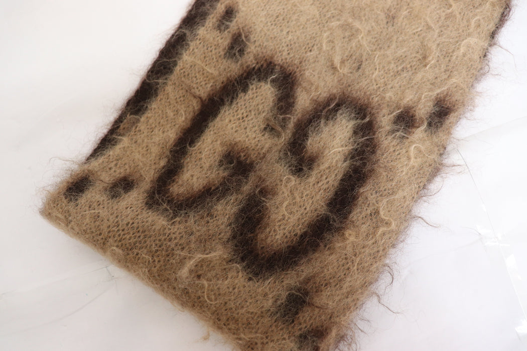 Gucci Mohair Scarf Jumbo GG Fringe 638680 From Japan 272 6418105 - World Quickdo