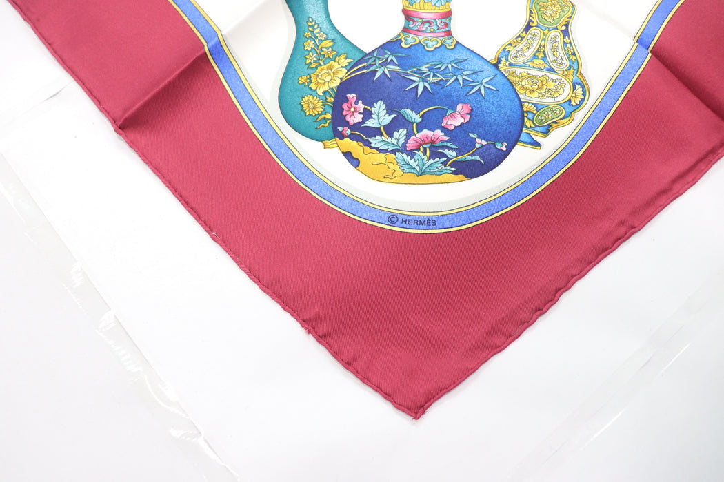 HERMES Silk Scarf Carre 90 "Qu importe le flacon" From Japan 011 6369699 - World Quickdo