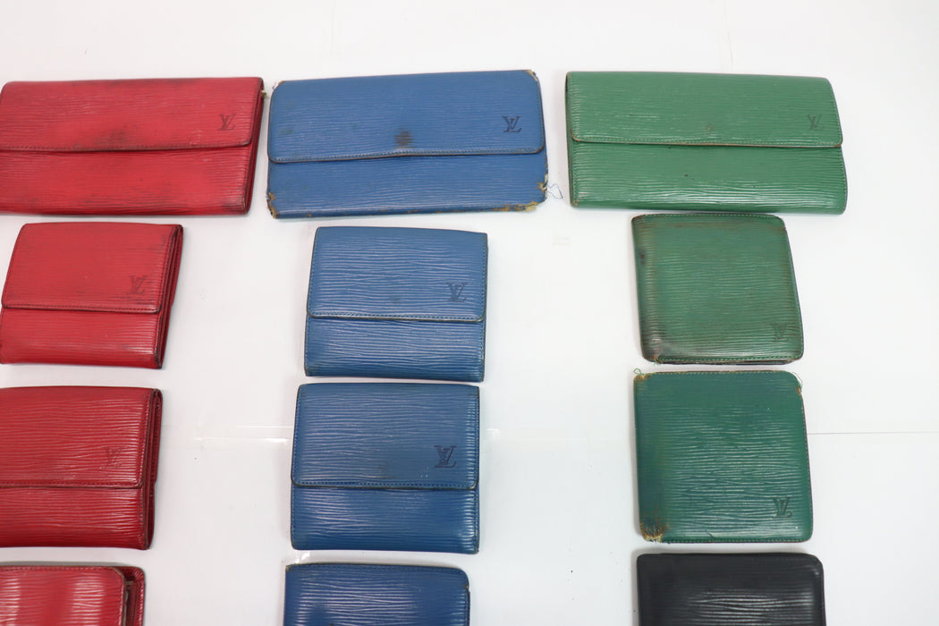Louis Vuitton Epi Leather Wallet Set of 24 From Japan 011 6371100 - World Quickdo