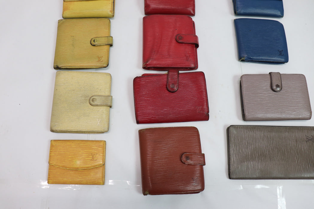 Louis Vuitton Epi Leather Wallet Set of 24 From Japan 011 6371100 - World Quickdo