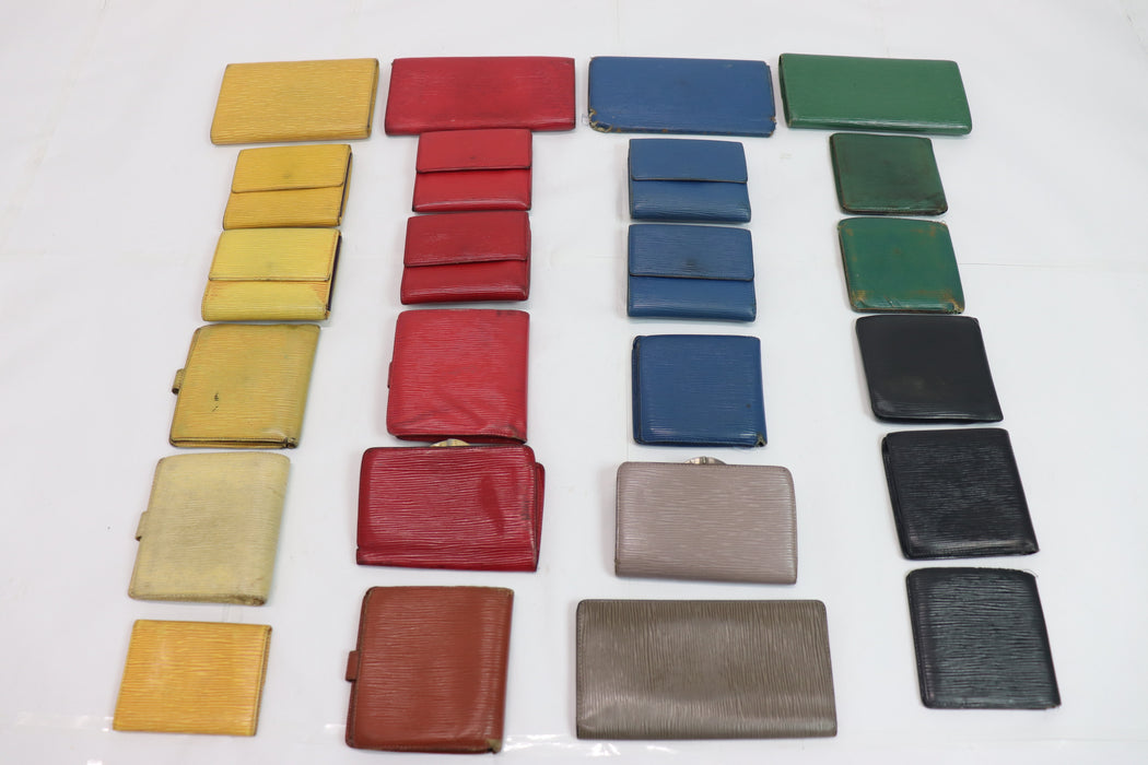 Louis Vuitton Epi Leather Wallet Set of 24 From Japan 011 6371100 - World Quickdo