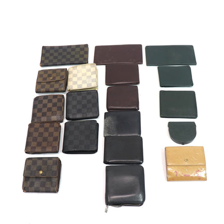 Louis Vuitton Wallet Set of 19 Damier canvas etc. From Japan 011 6371109 - World Quickdo