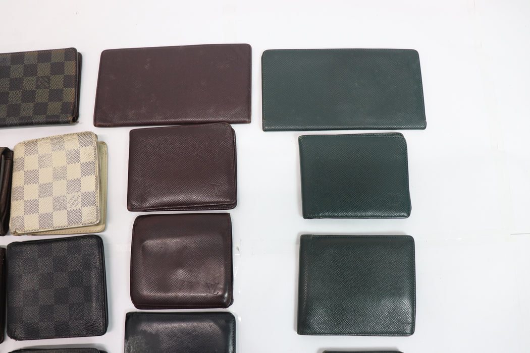 Louis Vuitton Wallet Set of 19 Damier canvas etc. From Japan 011 6371109 - World Quickdo