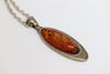 Georg Jensen Amber Necklace 925 With Box From Japan 218 6418574 - World Quickdo