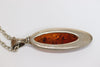 Georg Jensen Amber Necklace 925 With Box From Japan 218 6418574 - World Quickdo