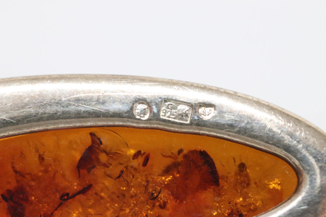 Georg Jensen Amber Necklace 925 With Box From Japan 218 6418574 - World Quickdo