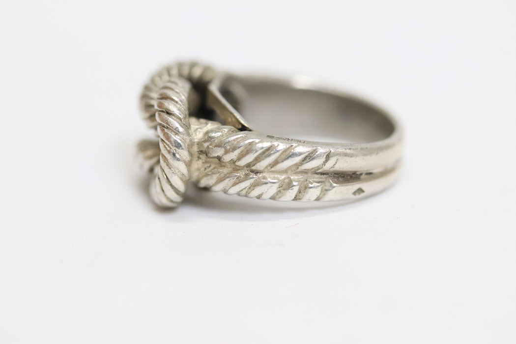 HERMES Audienne SV925 Ring Size 50 (US5.25) From Japan 218 6418589 - World Quickdo