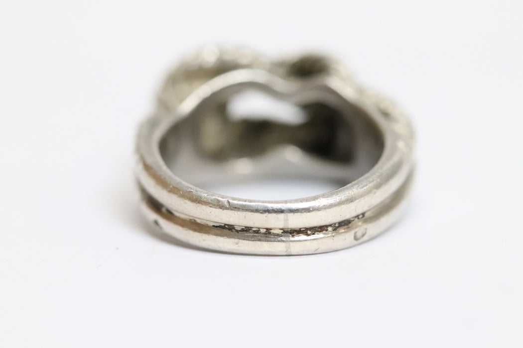 HERMES Audienne SV925 Ring Size 50 (US5.25) From Japan 218 6418589 - World Quickdo