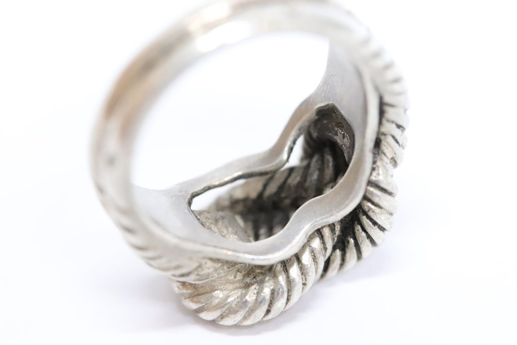 HERMES Audienne SV925 Ring Size 50 (US5.25) From Japan 218 6418589 - World Quickdo