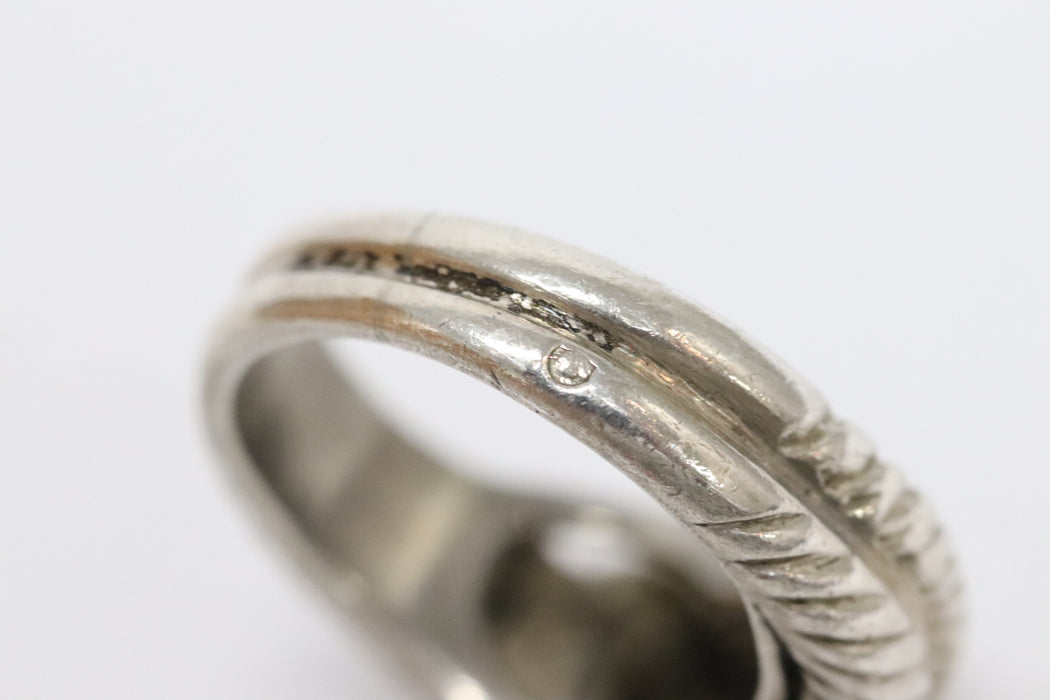 HERMES Audienne SV925 Ring Size 50 (US5.25) From Japan 218 6418589 - World Quickdo