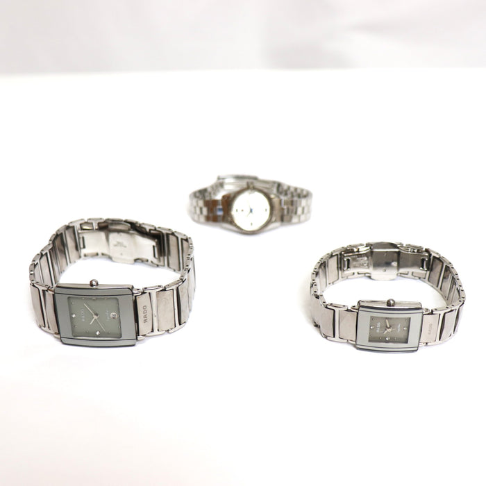 Rado Watch Set of 3 Jubile 160.0282.3 Purple Horse From Japan 218 6418594 - World Quickdo