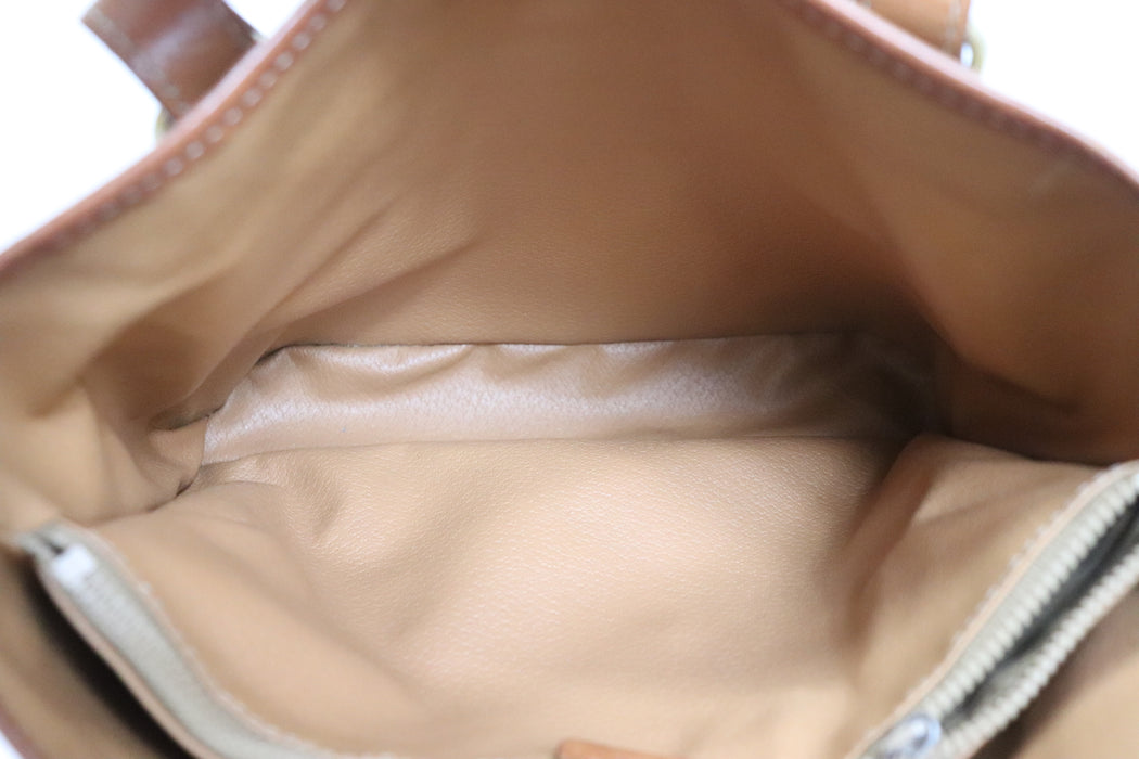 Celine Macadam PVC Leather Handbag Tote From Japan 076 6418605 - World Quickdo