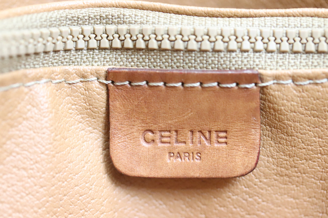 Celine Macadam PVC Leather Handbag Tote From Japan 076 6418605 - World Quickdo