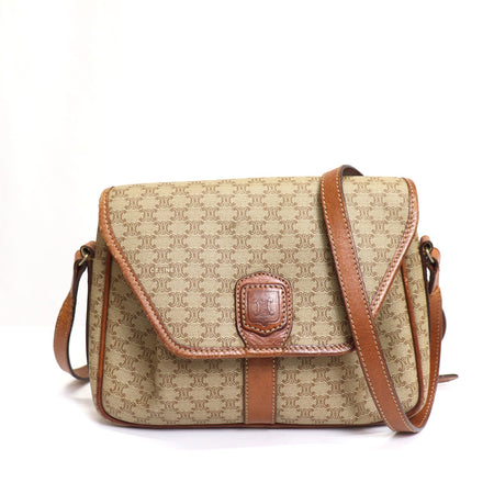 Celine Macadam PVC Leather Shoulder Bag From Japan 076 6418607 - World Quickdo