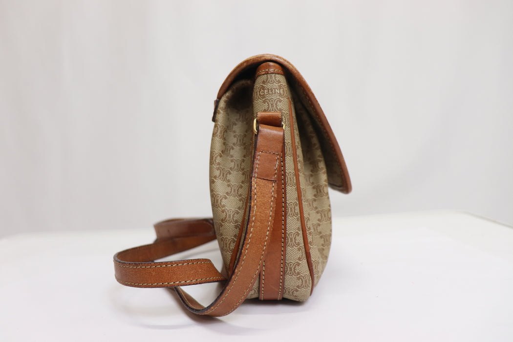 Celine Macadam PVC Leather Shoulder Bag From Japan 076 6418607 - World Quickdo