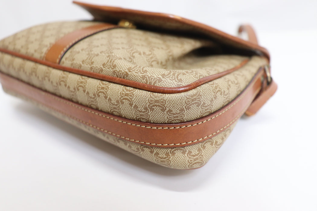Celine Macadam PVC Leather Shoulder Bag From Japan 076 6418607 - World Quickdo