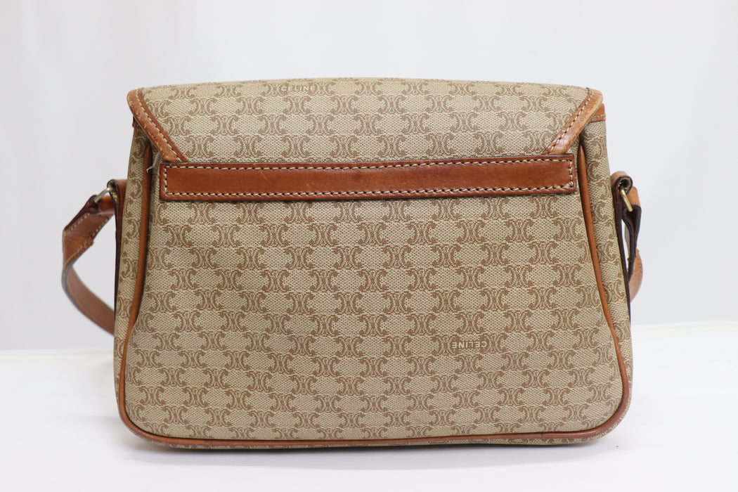 Celine Macadam PVC Leather Shoulder Bag From Japan 076 6418607 - World Quickdo