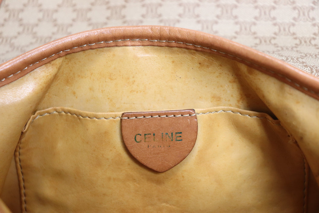 Celine Macadam PVC Leather Shoulder Bag From Japan 076 6418607 - World Quickdo