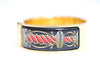 Hermes Enamel Bracelet Earrings Set From Japan 279 6418976 - World Quickdo