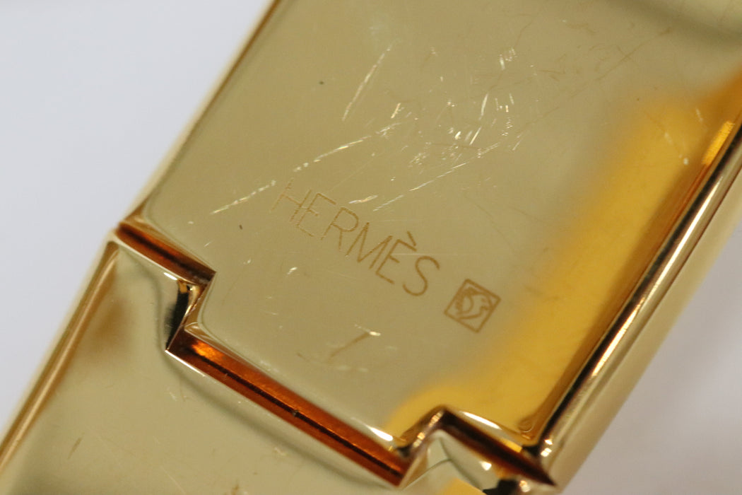 Hermes Enamel Bracelet Earrings Set From Japan 279 6418976 - World Quickdo