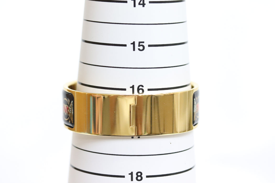 Hermes Enamel Bracelet Earrings Set From Japan 279 6418976 - World Quickdo