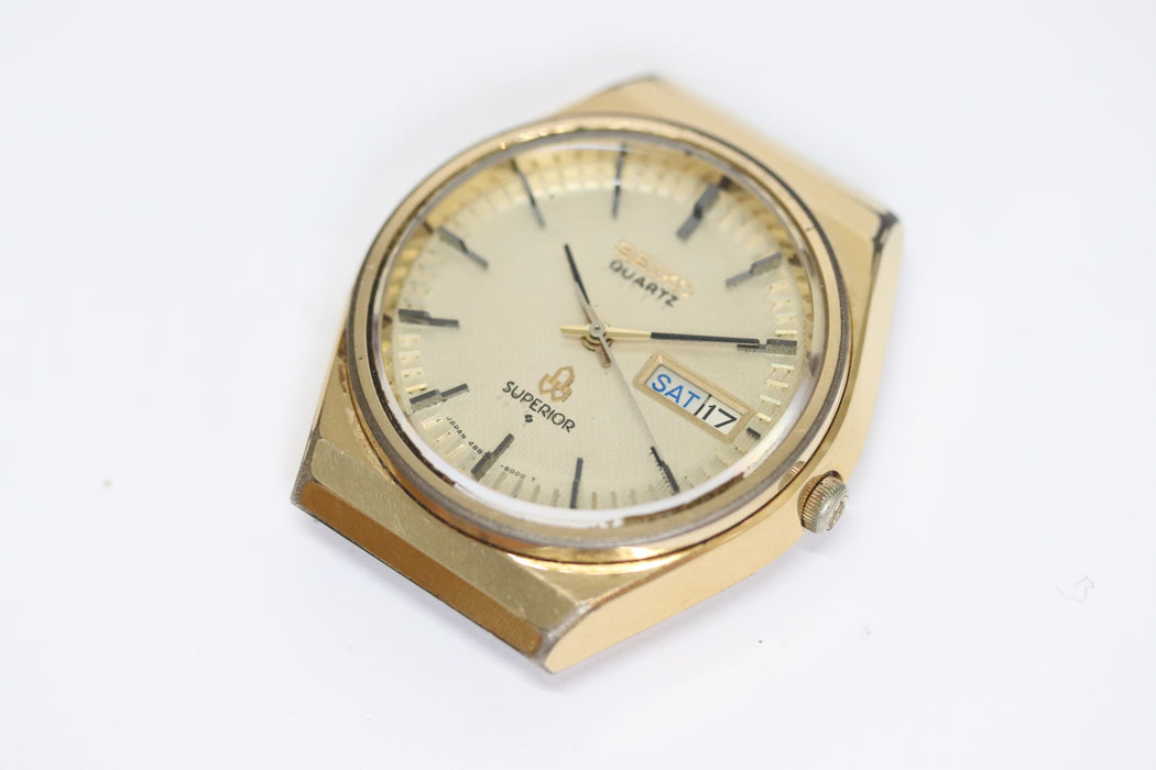 Seiko Superior Quartz Watch 4883-8001 36mm From Japan 279 6418969 - World Quickdo