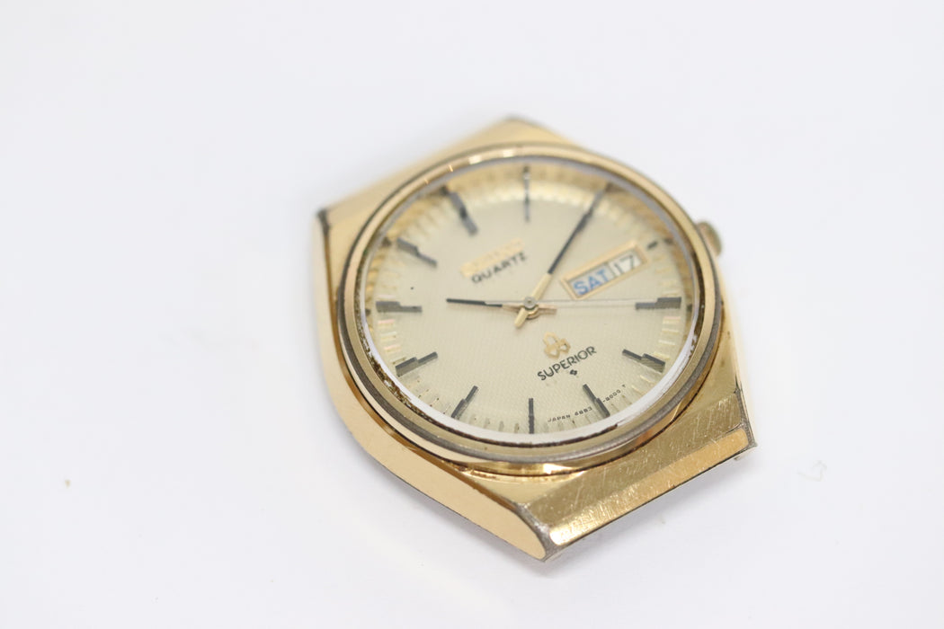 Seiko Superior Quartz Watch 4883-8001 36mm From Japan 279 6418969 - World Quickdo