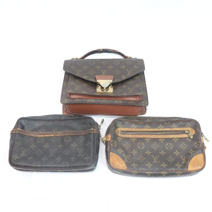 Louis Vuitton Bag Set of 3 M51847 M51187 M51825 From Japan 011 6372427 - World Quickdo