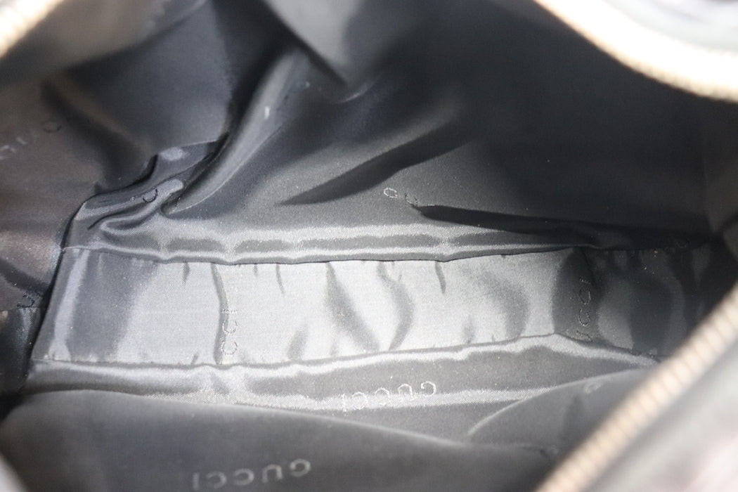 Gucci Hobo Shoulder Bag Leather Black 001.3315 From Japan 002 6419695 - World Quickdo