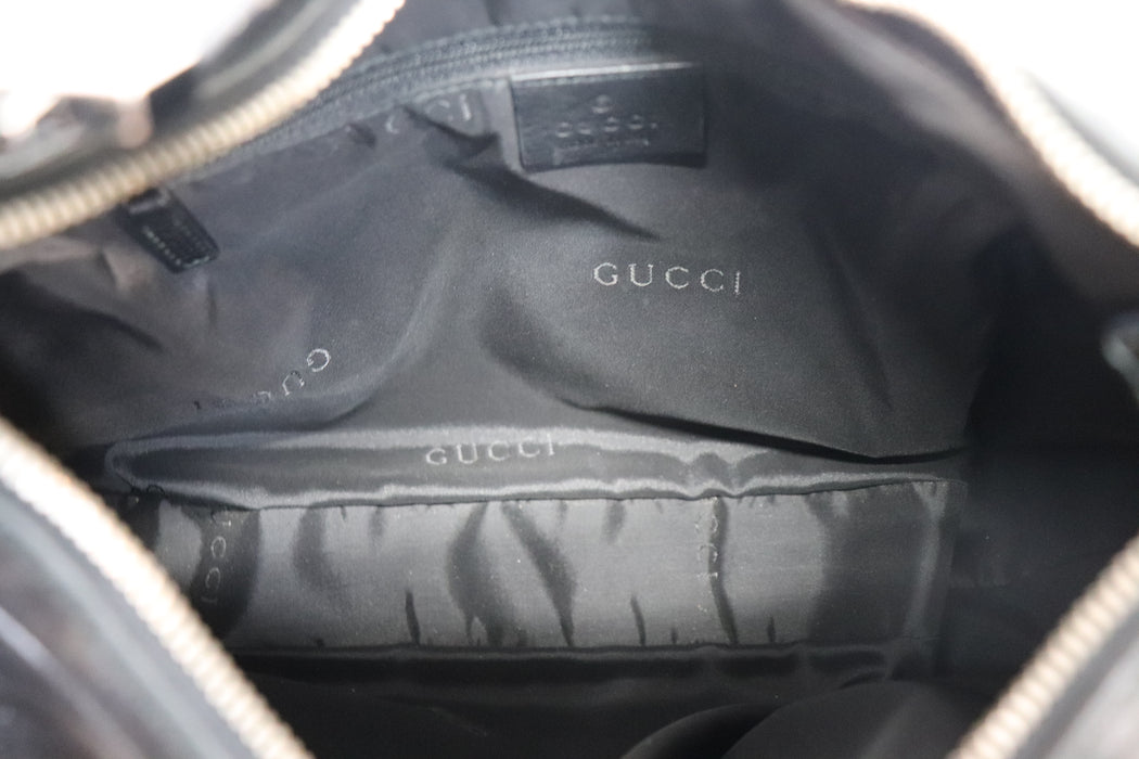Gucci Hobo Shoulder Bag Leather Black 001.3315 From Japan 002 6419695 - World Quickdo
