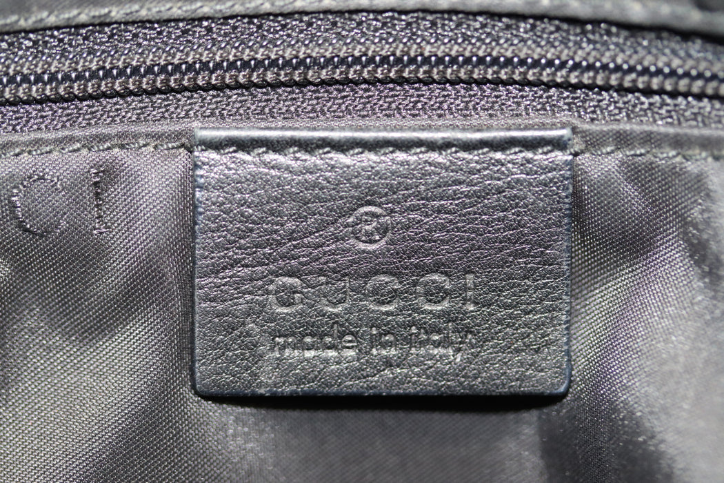 Gucci Hobo Shoulder Bag Leather Black 001.3315 From Japan 002 6419695 - World Quickdo