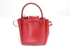 Burberry Mini Bucket Bag TB Shoulder Bag Leather Red From Japan 002 6419700 - World Quickdo