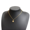 Chanel CC Rhinestone Necklace Gold Tone From Japan 272 6420418 - World Quickdo