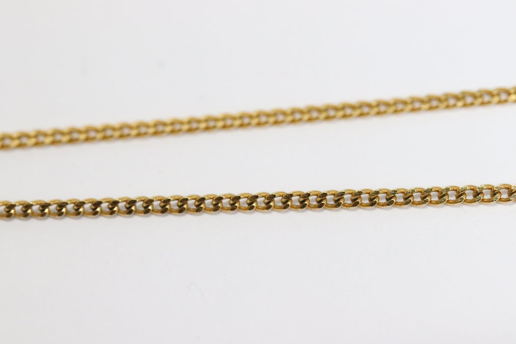 Chanel CC Rhinestone Necklace Gold Tone From Japan 272 6420418 - World Quickdo